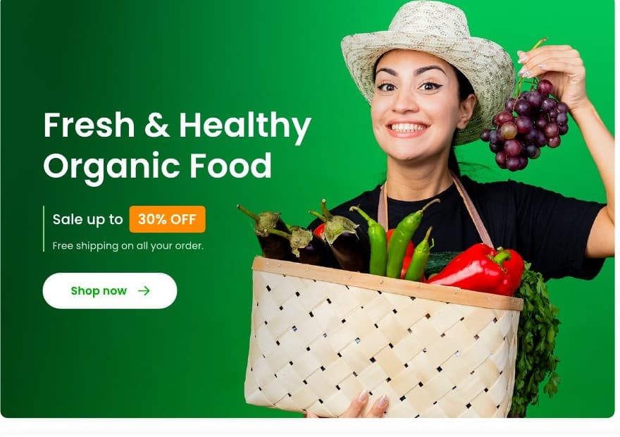 Fresh & Healthy Organic Food
