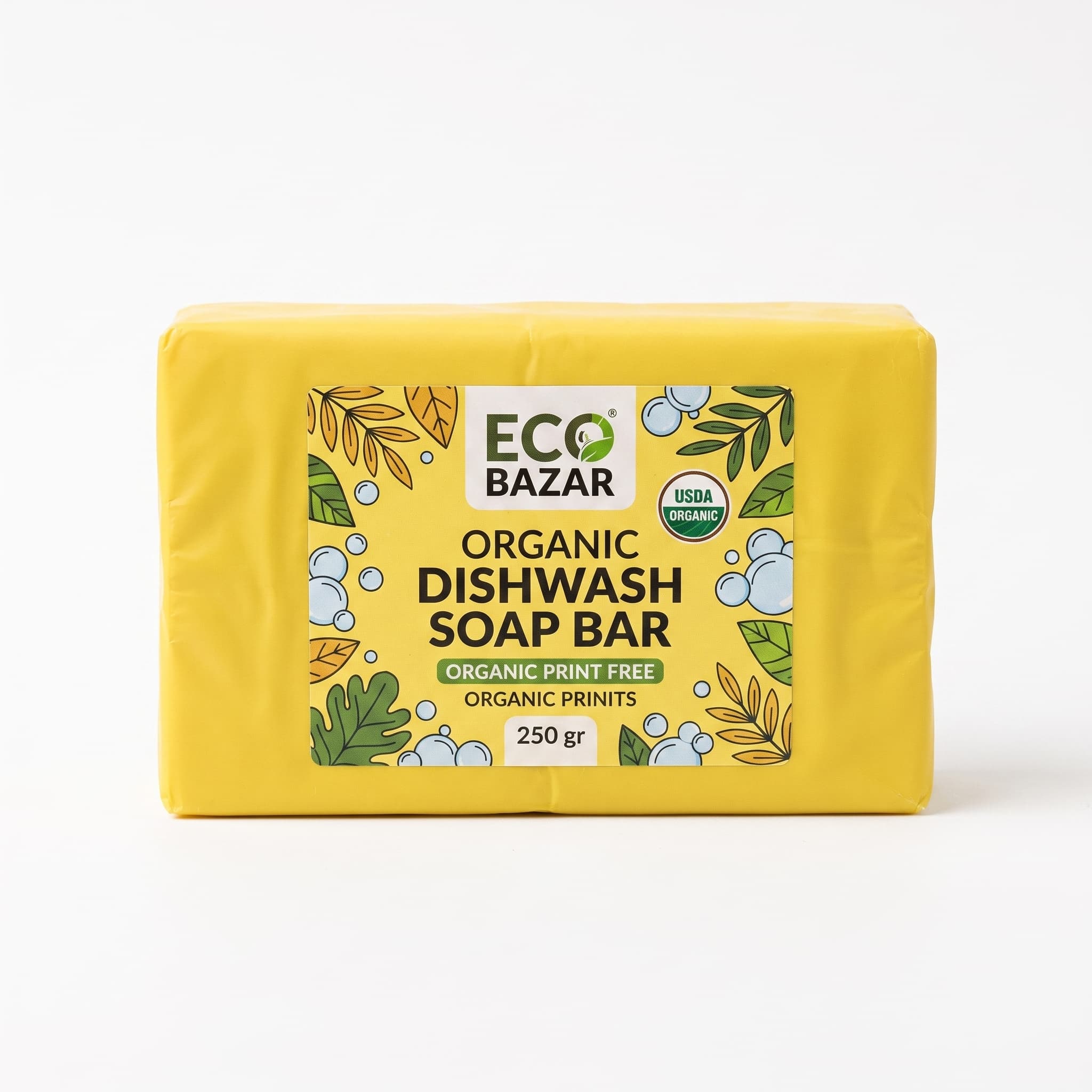 EcoBazar Compact Dishwash Bar (250 g)