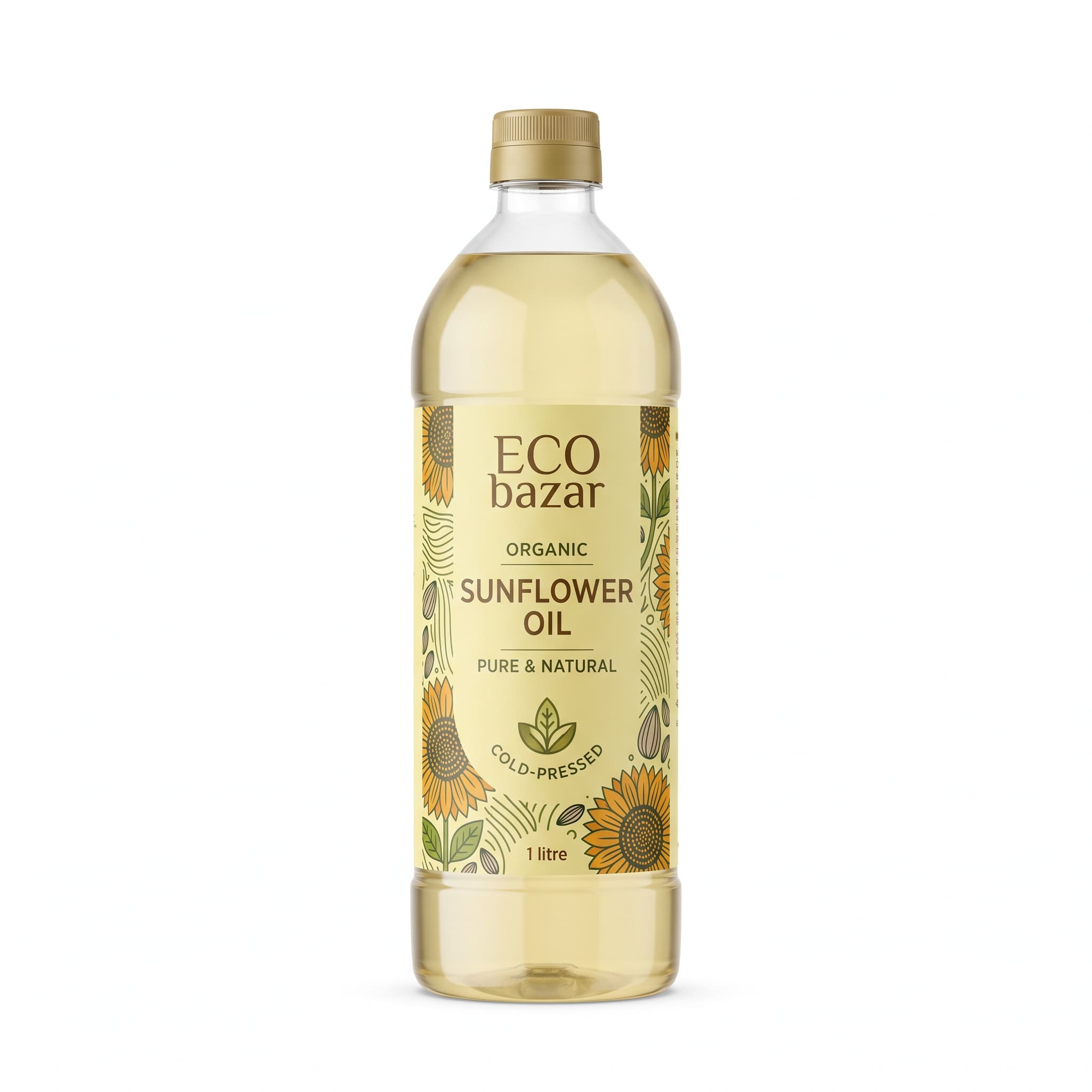 EcoBazar Sunflower Oil (1 L)