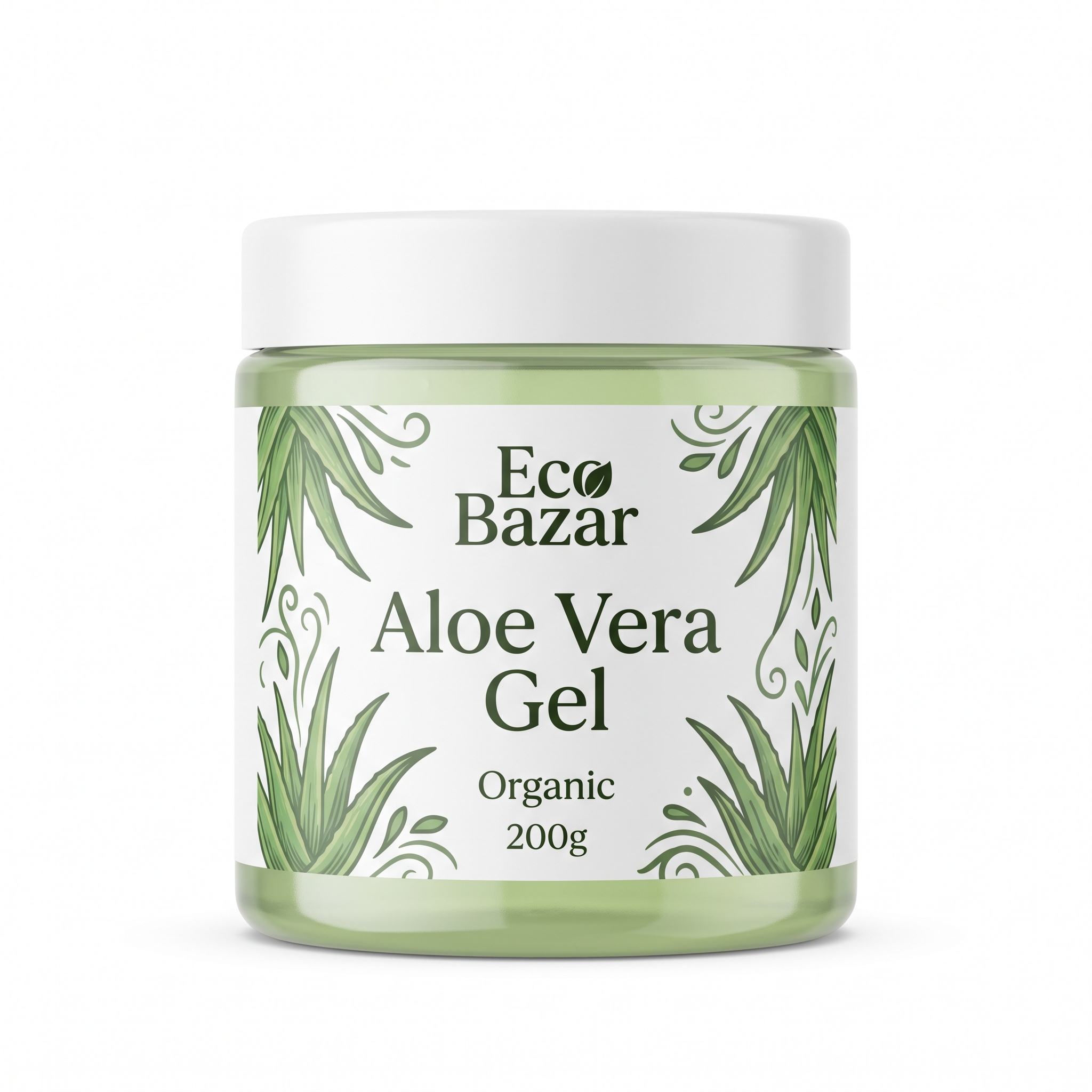Organic Aloe Vera Gel (200 g)