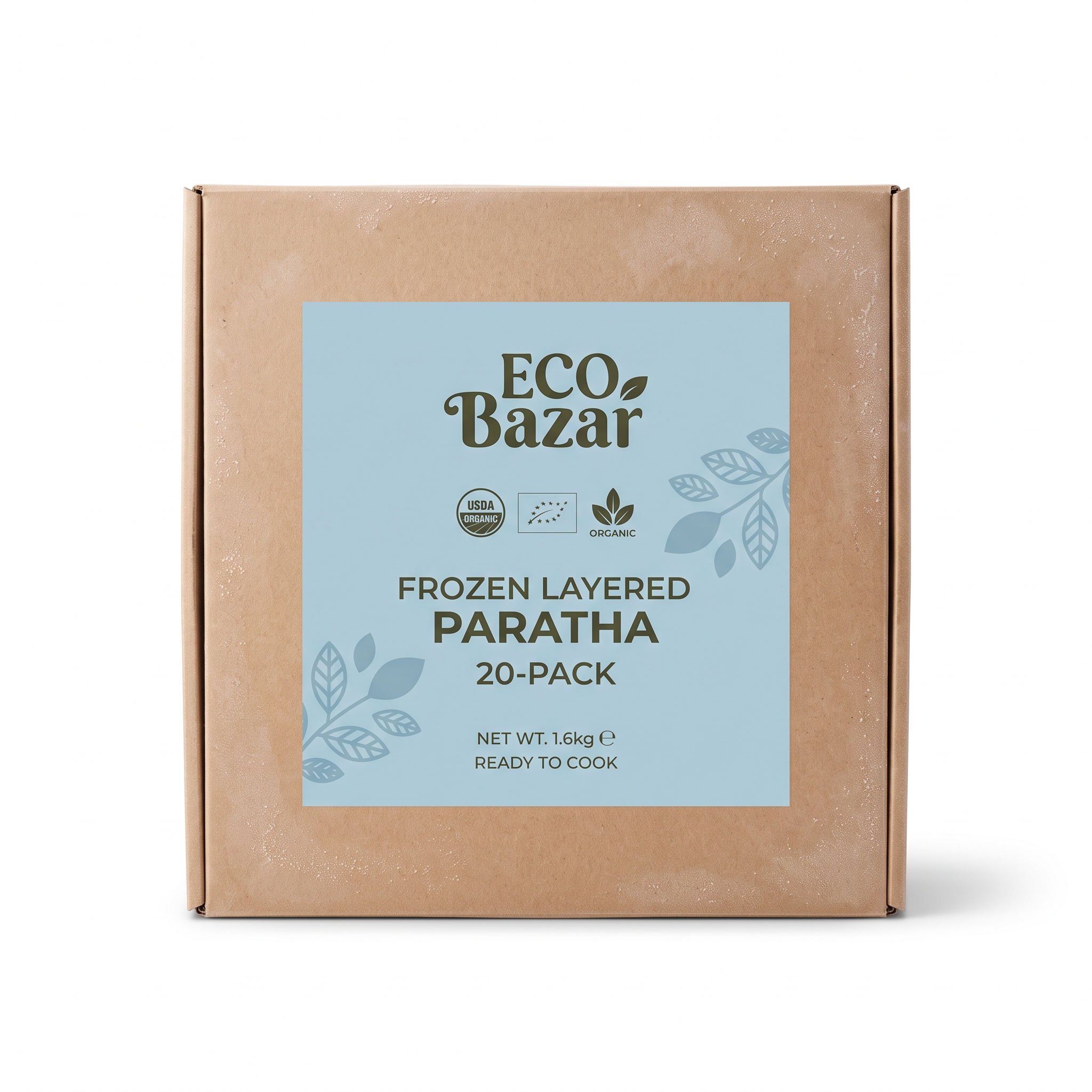 EcoBazar Frozen Paratha (20-pack)