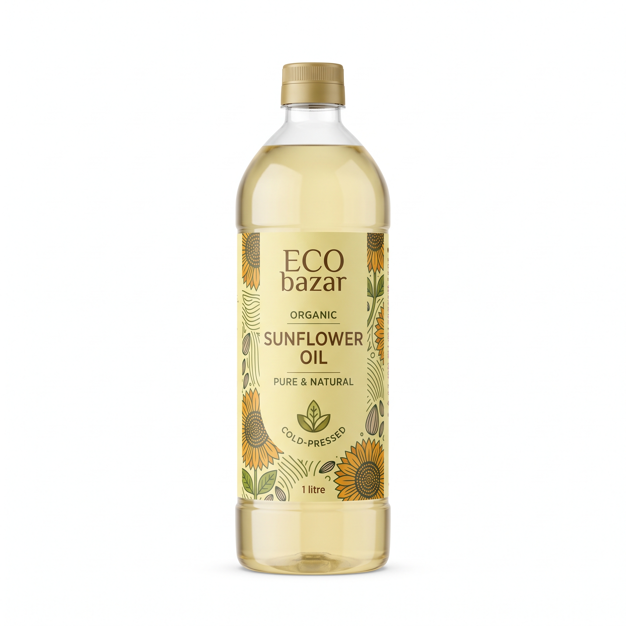 EcoBazar Sunflower Oil (1 L)